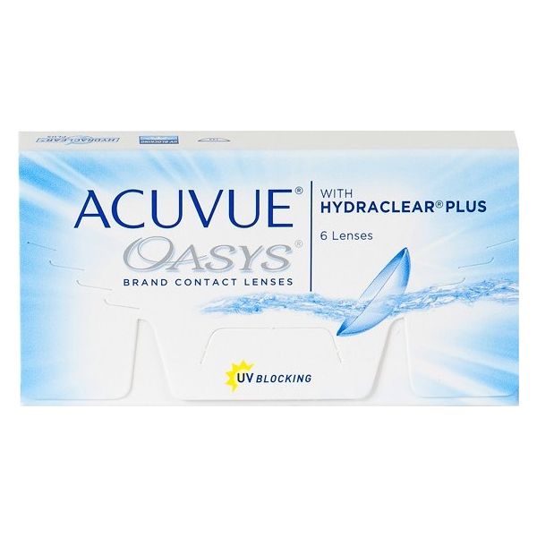 Acuvue Oasys with Hydraclear Plus - Lentilles de contact