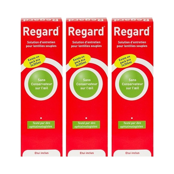 Regard Vorratspack 3x355ml - Produit pour lentilles