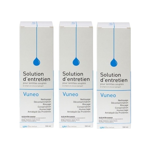 Vuneo Vorratspack 3x350ml - Produit pour lentilles