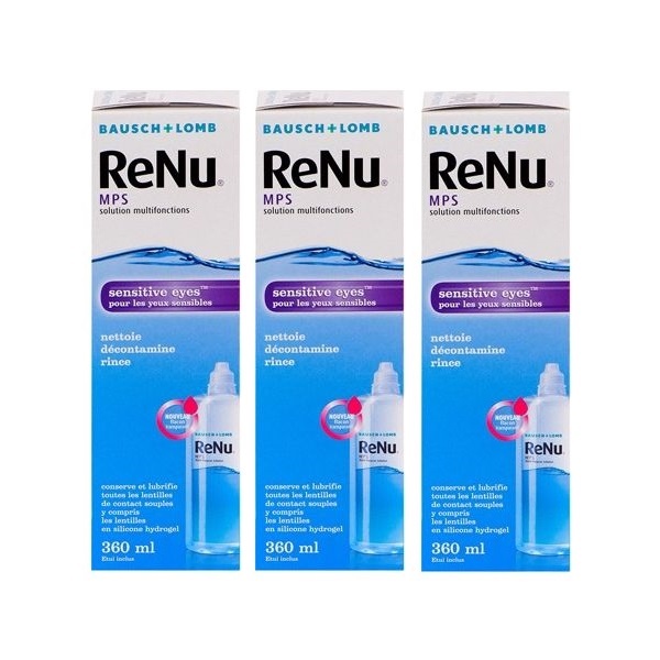 Renu MPS 3x360ml - Produit pour lentilles